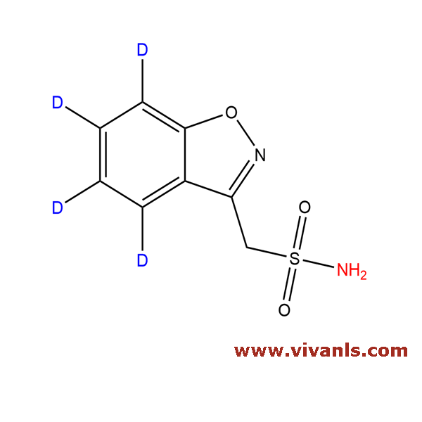 Stable Isotope Labeled Compounds-Zonisamide-d4-1663738504.png